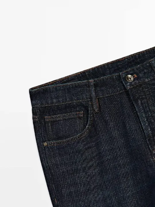 Джинси Massimo Dutti Tapered fit, фото 4