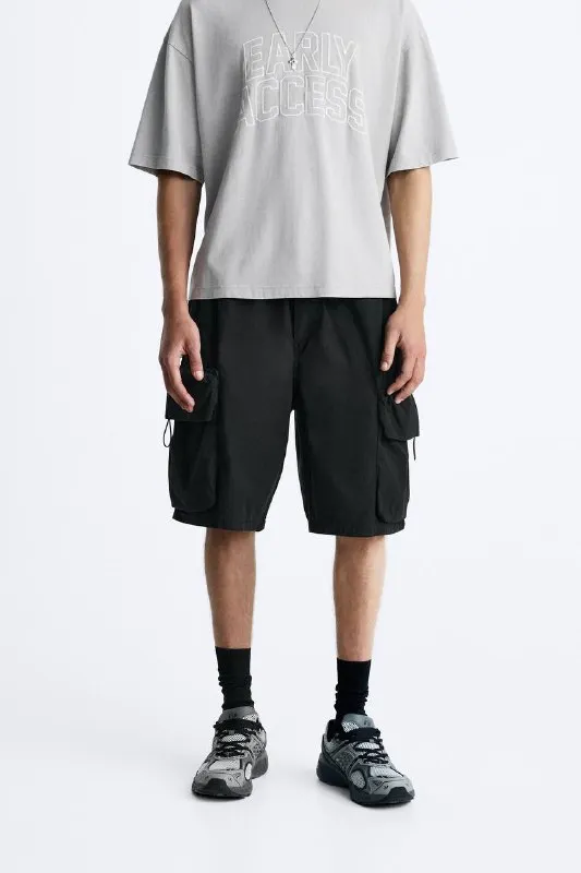 Шорти Zara Cargo relaxed, фото 3