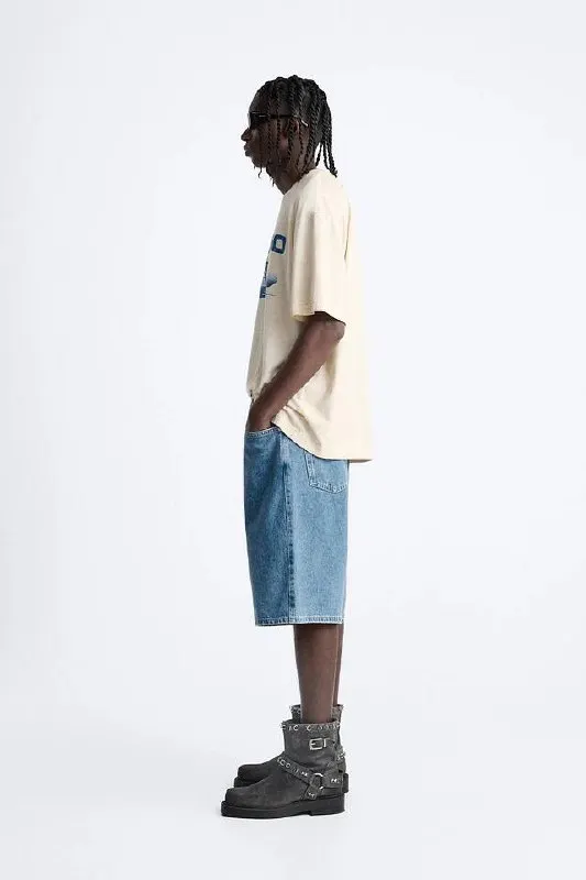 Шорти Zara Baggy short, фото 2