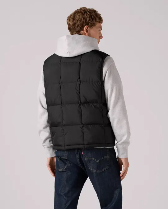 Levi's Утеплена жилетка, чорна, фото 2
