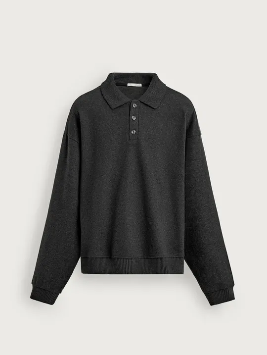 Zara Флісова кофта з коміром, фото 3
